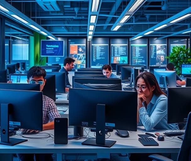 Equipe Crominus trabalhando em São Paulo